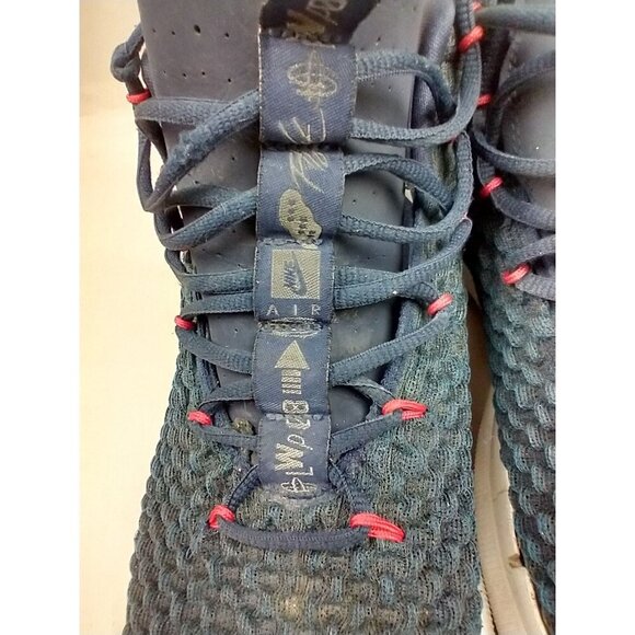 Nike Alphadunk Mens 12 USA L.O.B Dunk of Death Red White Blue Sneakers NO INSOLE - Picture 10 of 12